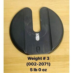 Replacement #3 (002-2071) Bowflex SelectTech 552 Series 2 Dumbbell Weight Plate